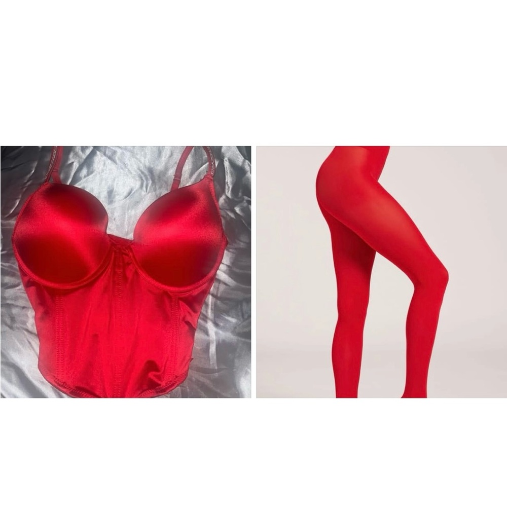 2 Piece Set : Red Ruby